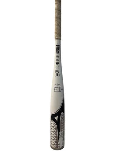 Used Mizuno FINCH BB/SB Fastpitch Bat White 27" 11835-S000199839