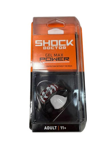 Used Shock DR GEL MAX POWER Football Accessory Black Adult 11835-S000199877