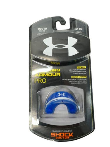 Used Under Armour GAMEDAY ARMOUR PRO Football Accessory Royal Blue Youth 11835-S000199885