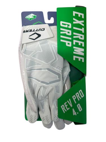Used Cutters REV PRO 4.0 FB Gloves White LG 11835-S000199906