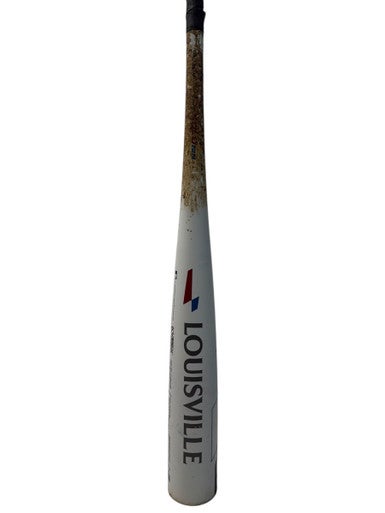 Used Louisville Slugger SOLO 619 BB/SB High School -3 Bat White 32" 11835-S000199923