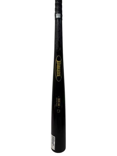 Used BAUM AAA PRO MAPLE BB/SB Wood Bat Black 31 1/2" 11835-S000199928