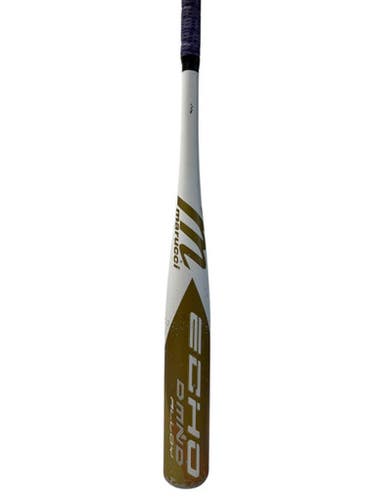 Used Marucci ECHO DIAMOND ALLOY BB/SB Fastpitch Bat White And Gold 28" 11835-S000199950