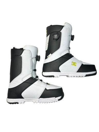 Used DC Shoes CONTROL 2025 Mens Snowboard Boots White And Black Senior 10.5 11835-S000199960