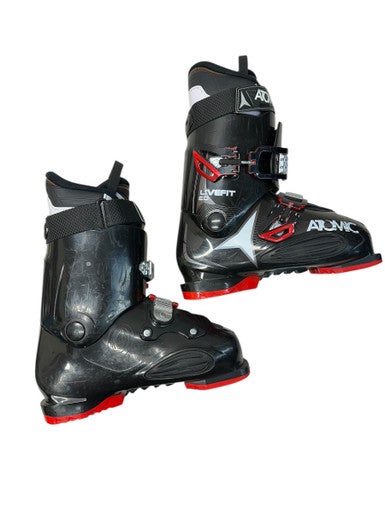 Used Atomic LIVEFIT 80 Mens DH Ski Boot Black 275 MP - M09.5 - W10.5 11835-C000200026