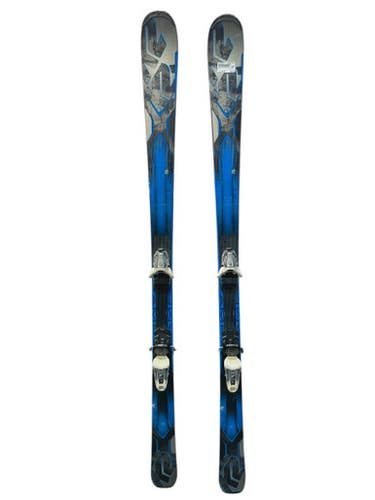Used K2 AMP 76 Mens DH Ski/Binding Royal Blue 176 cm 11835-C000200025