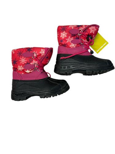 Used Snow/Hunt/Hike Boots Y Black And Pink 11835-S000200028