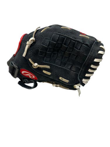 Used Rawlings JPL105 BB/SB Glove RH Throw Black/Navy/Red 10 1/2" 11835-S000200057