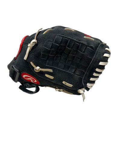 Used Rawlings JPL105 BB/SB Glove RH Throw Black/Navy/Red 10 1/2" 11835-S000200057