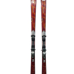 Used Atomic BETARIDE Mens DH Ski/Binding Black And Wine Red 170 cm 11835-S000199721