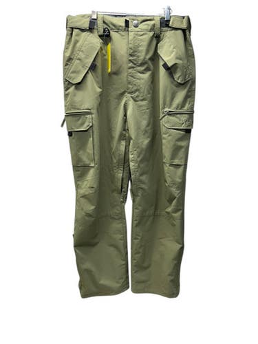 Used Turbine Snow Pants M Olive Green LG 11835-S000199741