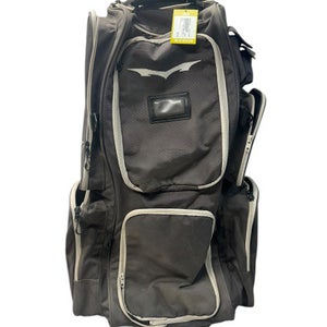 Used Monsta PLAYER WHEEL BAG BB/SB Player Wheeled Bag Black And White 11835-S000199748