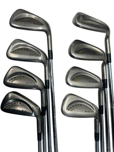 Used Taylormade BURNER MIDSIZE Mens Iron Set RH 3I-PW 11835-S000199755