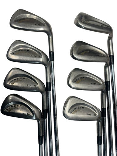 Used Taylormade BURNER MIDSIZE Mens Iron Set RH 3I-PW 11835-S000199755