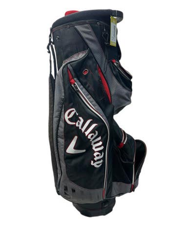 Used Callaway STAND BAG Mens Stand Bag White/Black/Red 11835-S000199794