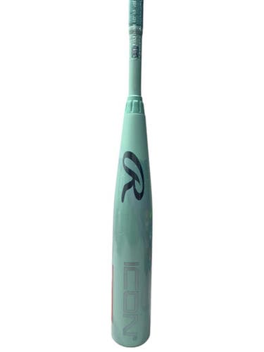 Used Rawlings RUT6I10 BB/SB USSSA 2 3/4 Bat Turquoise 30" 11835-S000200069