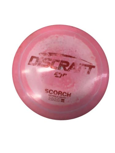 Used Discraft ESP SCORCH Disc Golf Driver Pink 11835-S000199226