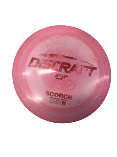 Used Discraft ESP SCORCH Disc Golf Driver Pink 11835-S000199226