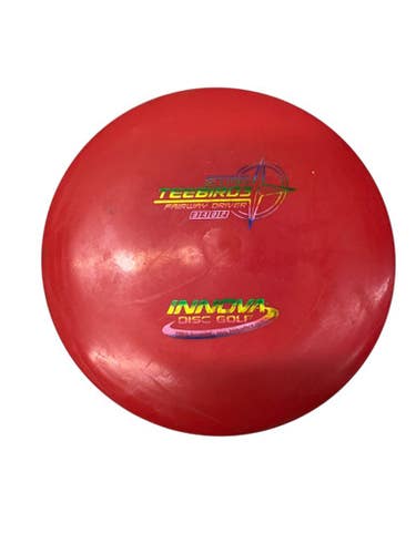 Used Innova STAR TEEBIRD3 Disc Golf Driver Red 175g 11835-S000199232