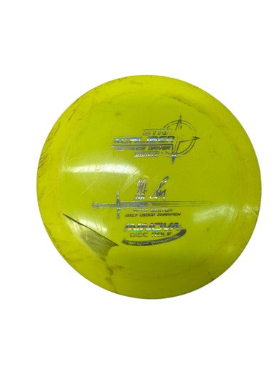Used Innova STAR XCALIBER SEXTON 2017 Disc Golf Driver Yellow 173g 11835-S000199233