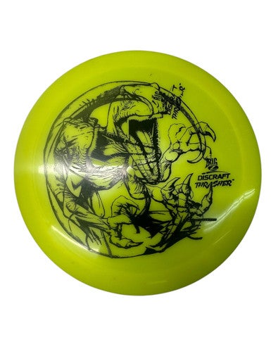 Used Discraft BIG Z THRASHER Disc Golf Driver Yellow 11835-S000199314