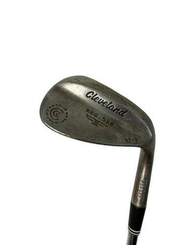 Used Cleveland REG 588 Golf Wedge Mens RH 52 Degree 11835-S000199055