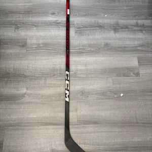 Detroit Red Wings Senior CCM Jetspeed FT7 Pro Left Hand Hockey Stick Toe Pattern Pro Stock Johansson