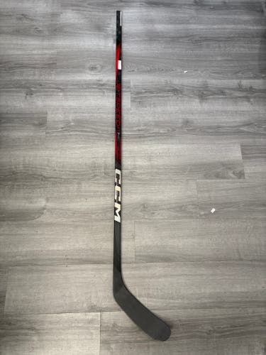 Detroit Red Wings Senior CCM Jetspeed FT7 Pro Left Hand Hockey Stick Toe Pattern Pro Stock Johansson