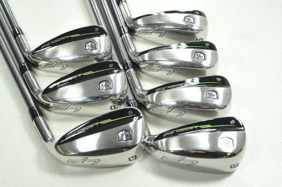 Wilson Launch Pad 2 5-PW,GW Iron Set Regular Flex RH EvenFlow Graphite # 204940