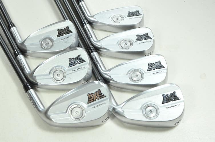PXG Gen7 0311 P Chrome 5-W,GW Iron Set Stiff Right KBS TGI 80 Graphite # 205038