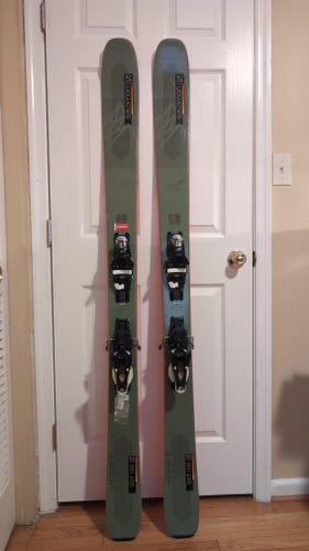 2022 Salomon 174 cm All Mountain QST 106 Skis With Bindings (Used)
