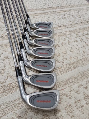 Men's Dunlop Right Handed Iron Set Regular Flex (7 Clubs) #3 - #9 Steel Shaft (Used)