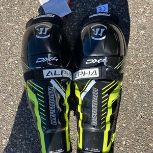Junior Warrior Alpha Dx4 Shin Pads 11" (New)