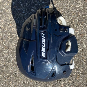 Blue Youth Bauer Prodigy Helmet (Used)