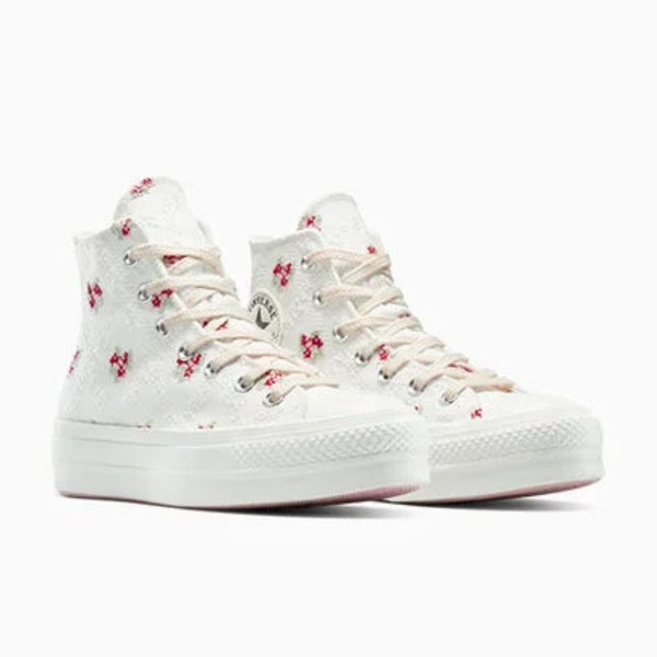 Converse Chuck Taylor All Star Lift A13659C Womens 5 White Platform Shoes TZP225