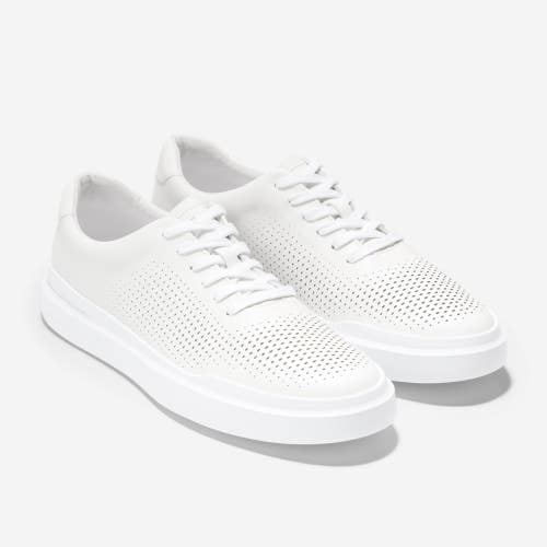Cole Haan GrandPro Rally C31436 Sneakers Men's 7.5 White Lifestyle Shoes TZP249