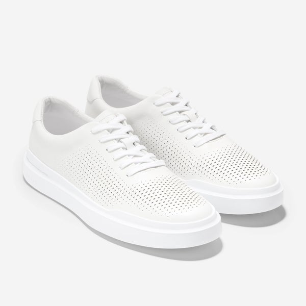 Cole Haan GrandPro Rally C31436 Sneakers Men's 7.5 White Lifestyle Shoes TZP249
