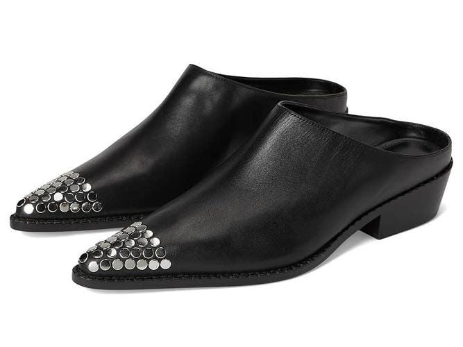 Michael Kors Nash 40S5KAMP3L-001 Women's US 8.5 Black Pointed Toe Mule TZP320