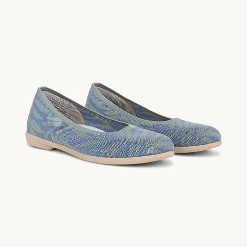 Lifestride Kit 2 Ballet Flats Women's 9 Elemental Blue Round Toe Slip On TZP232