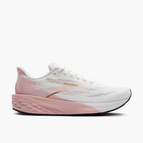 Brooks Launch 11 120439-1B-643 Sneakers Women's 8.5 White Running Shoes TZP233