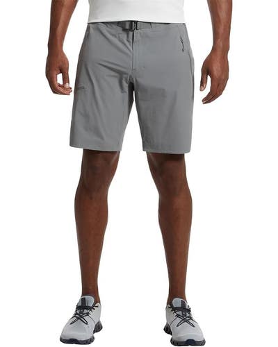 Arc'teryx Gamma SL Hiking Shorts Mens 32 Gray Buckle Waist Zipper Pockets TLW318