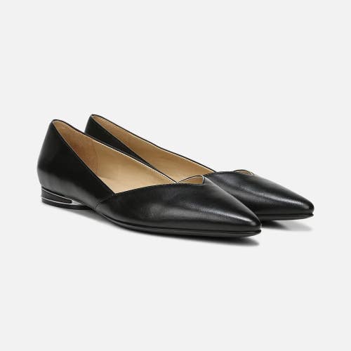 Naturalizer Havana H1832L5002 Ballet Flat Women's 8.5W Black Pointed Toe TZP253