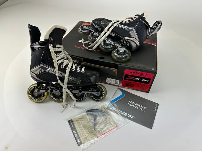 Bauer Vapor X300R Inline Skates Regular Width Size 6 (Used)