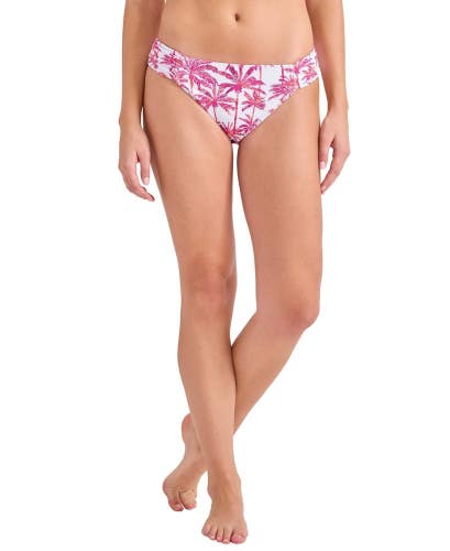 Tommy Bahama Island Cays Point Reversible Hipster Women's L Pink Swimwear TLW297