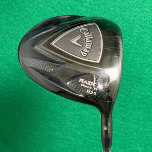 Callaway RAZR X Black Ti 10.5 Driver ProLaunch Axis 60-S Graphite Stiff *DENT*