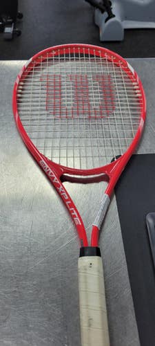 Used Wilson ENVY XP LITE Adult Tennis Racquet Pink 4 1/4" 11497-C000153387