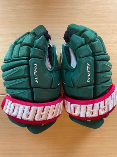 Warrior Alpha Pro Stock 13” Hockey Gloves Wild 6436