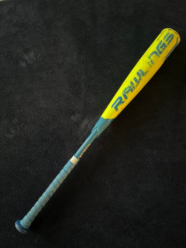 Rawlings Quatro Composite USABat Certified Bat (-10) 19 oz 29 Glowstick" (Used)