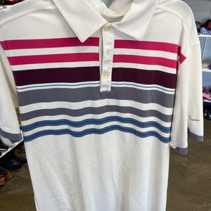 White Medium Men's Nike Shirt (Used)