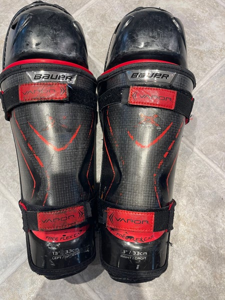 Senior Bauer Vapor 1X Lite 13" Shin Pads (Used)